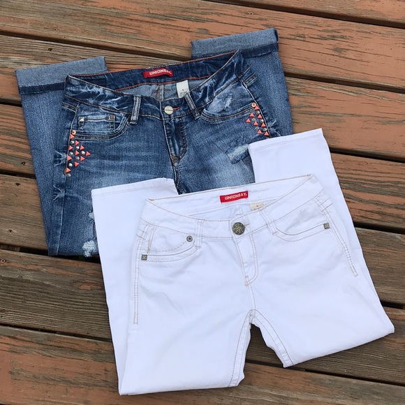 UNIONBAY Denim - Bundle of 2 Stretch Cropped Jeans